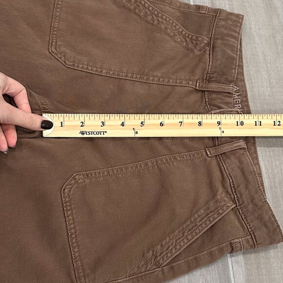 American Eagle Dreamy Drape Stretch Super High-Rise Baggy Wide Leg Pants Size 2 - Picture 10 of 14